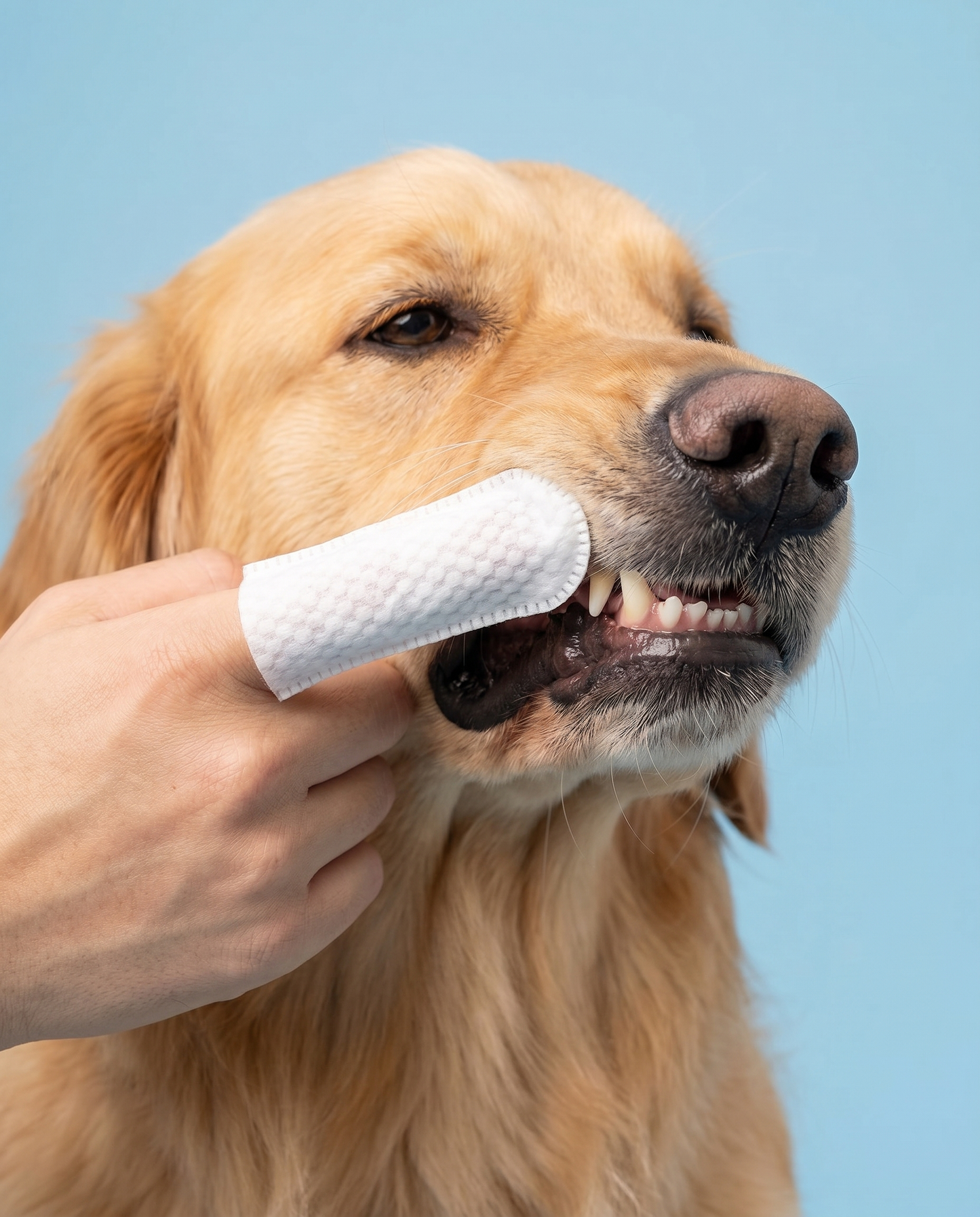 SmileSwipe pet dental finger wipes for dogs and cats